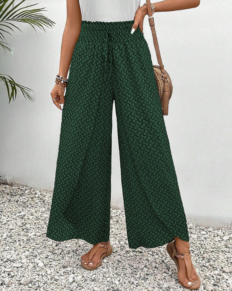 Pants – Chiffon Blend Loose Wide Leg & Free Movement
