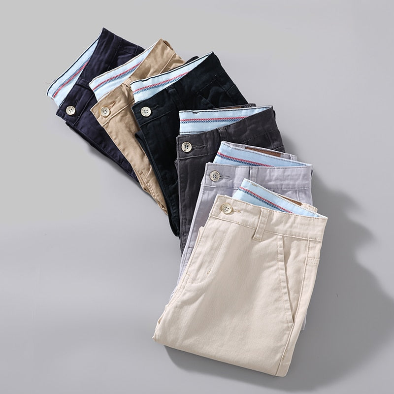 Pants - Soft-Blend Tailored Cut And Tapered Ankle Finish