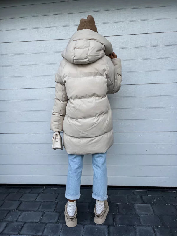 Parka - Tall Collar & Secure Front For Warm Layering