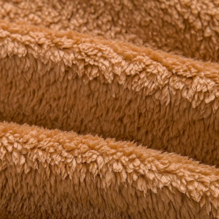 Plush Blend Pullover - Soft Surface and Warm Insulation