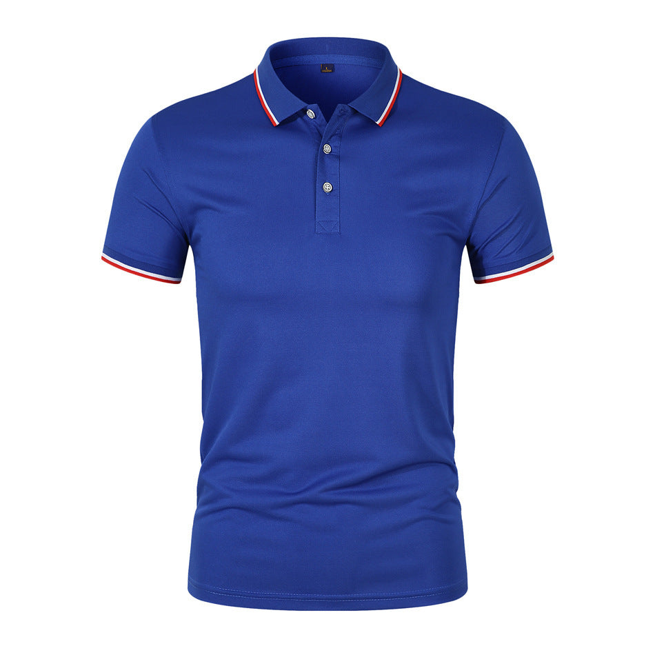 Polo – Breathable Blend Ribbed Collar & Easy Arm Movement