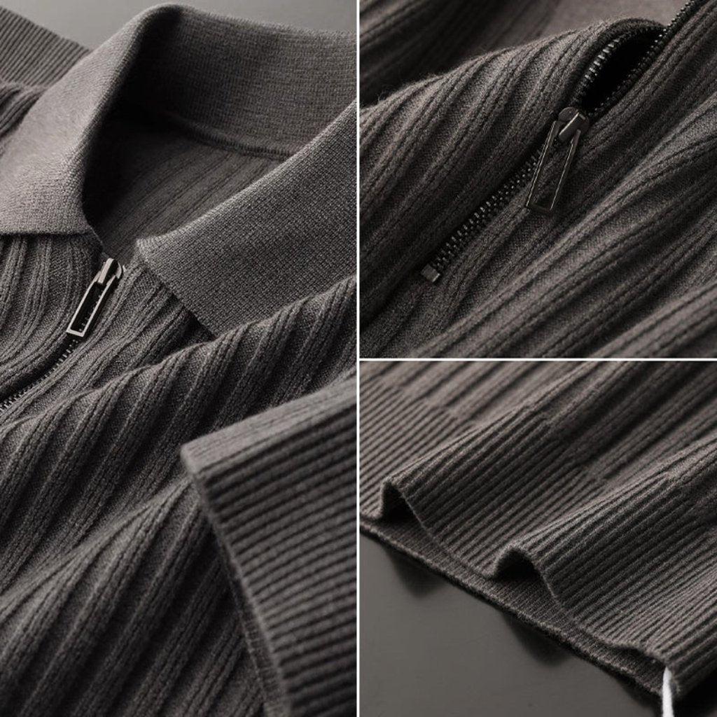 Polo - Knit Blend Collar And Placket & Breathable Stretch
