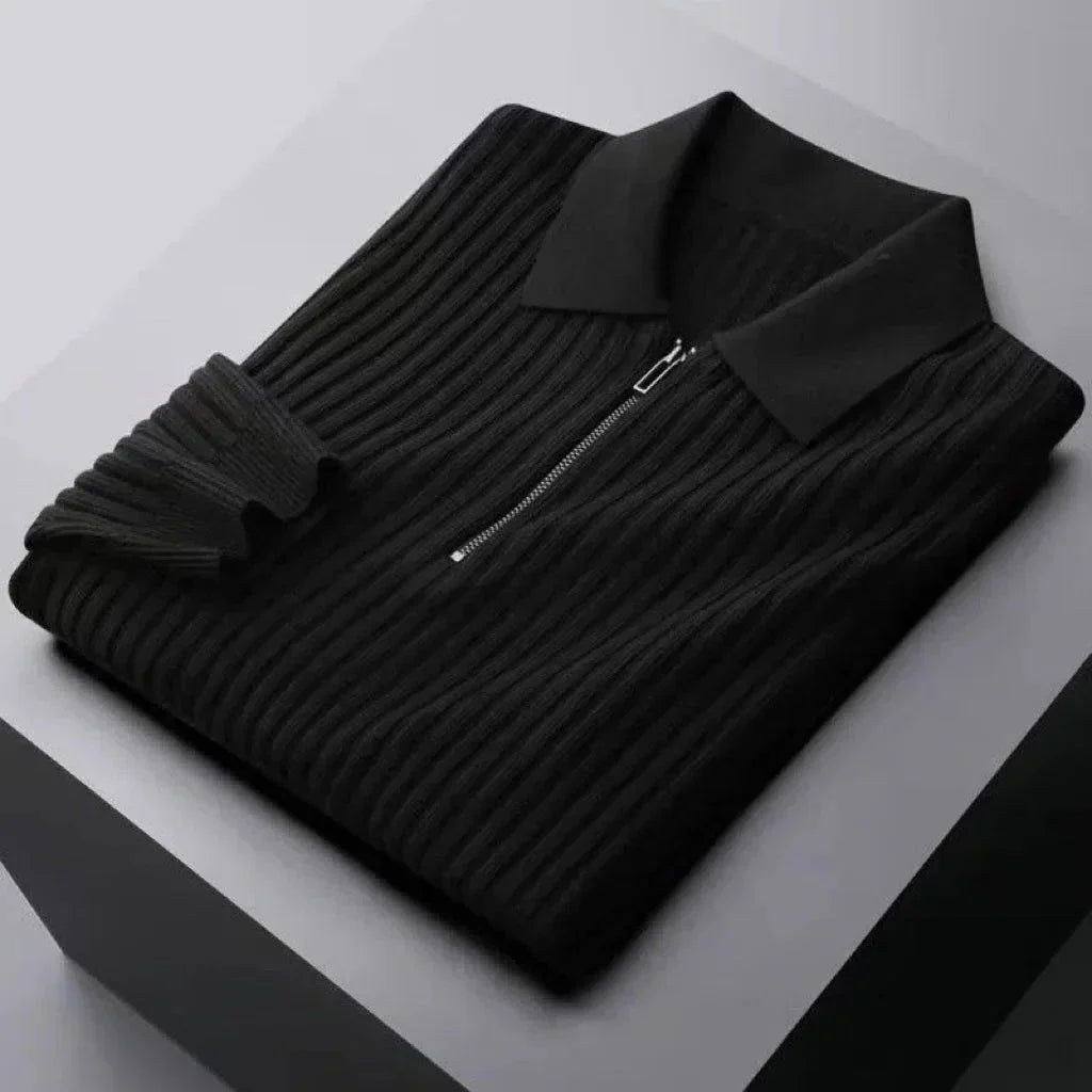 Polo - Knit Blend Collar And Placket & Breathable Stretch