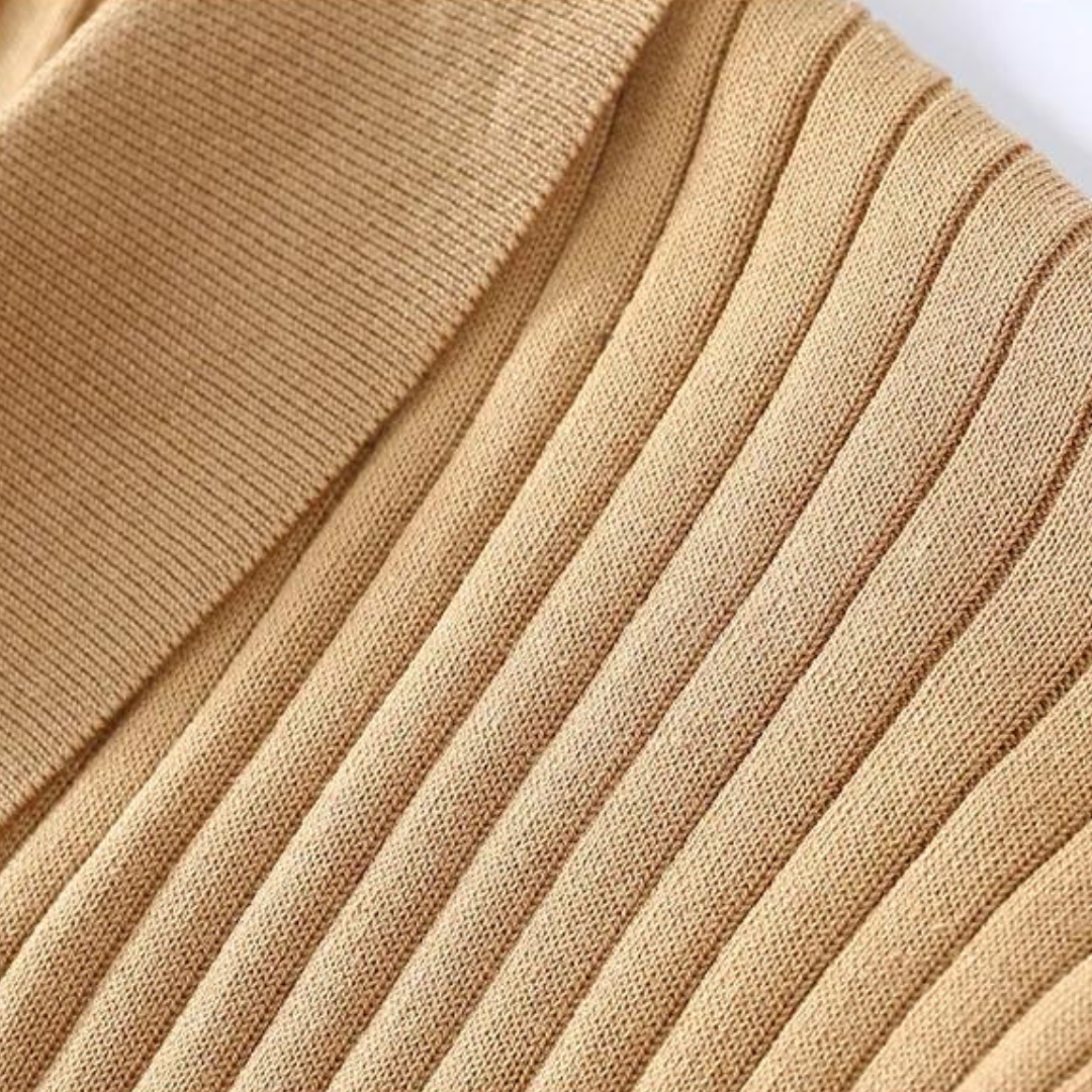 Polo Lyocell Blend - Rib Placket And Keeps Neat Shape