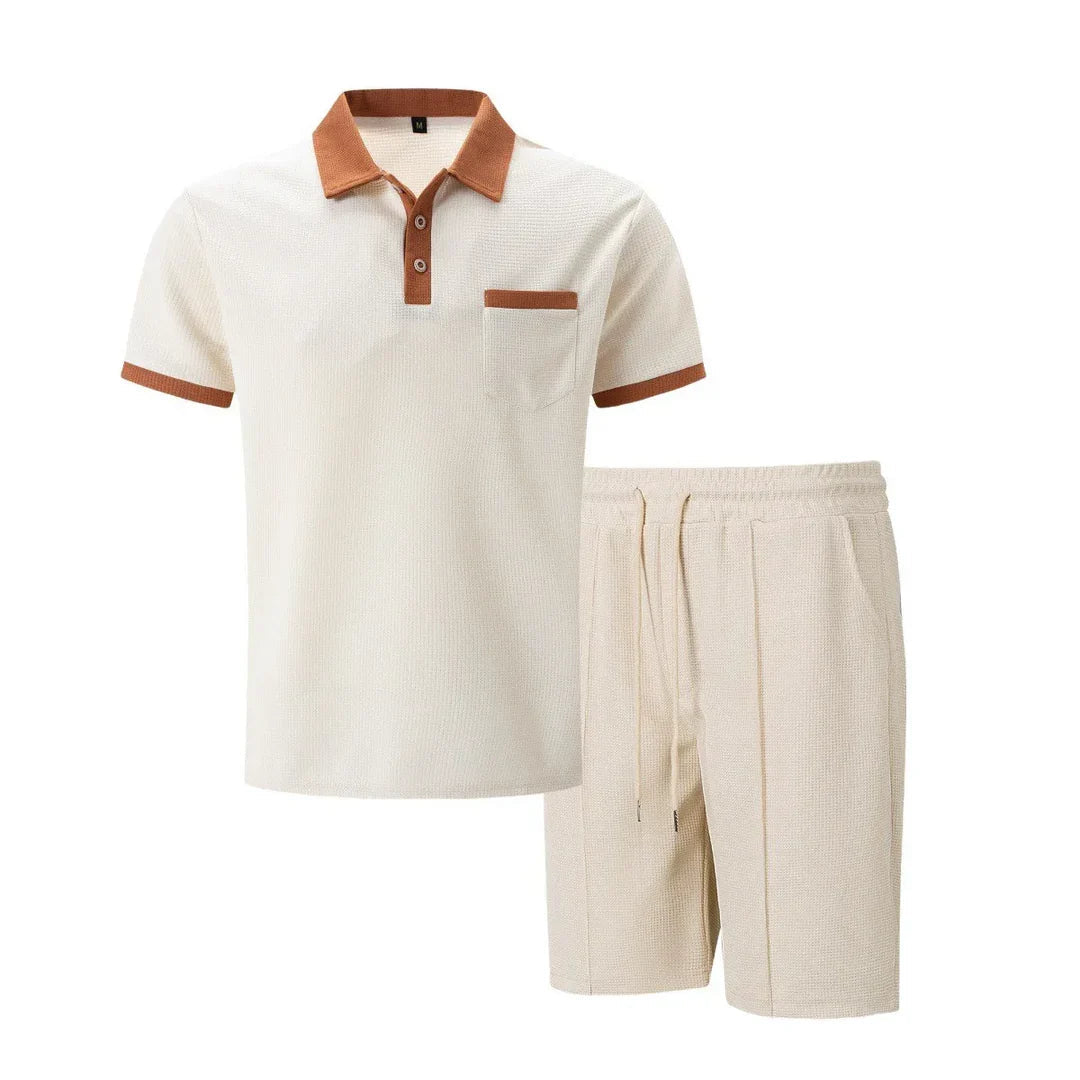 Polo Set - Waffle Blend Fabric And Breathable Movement