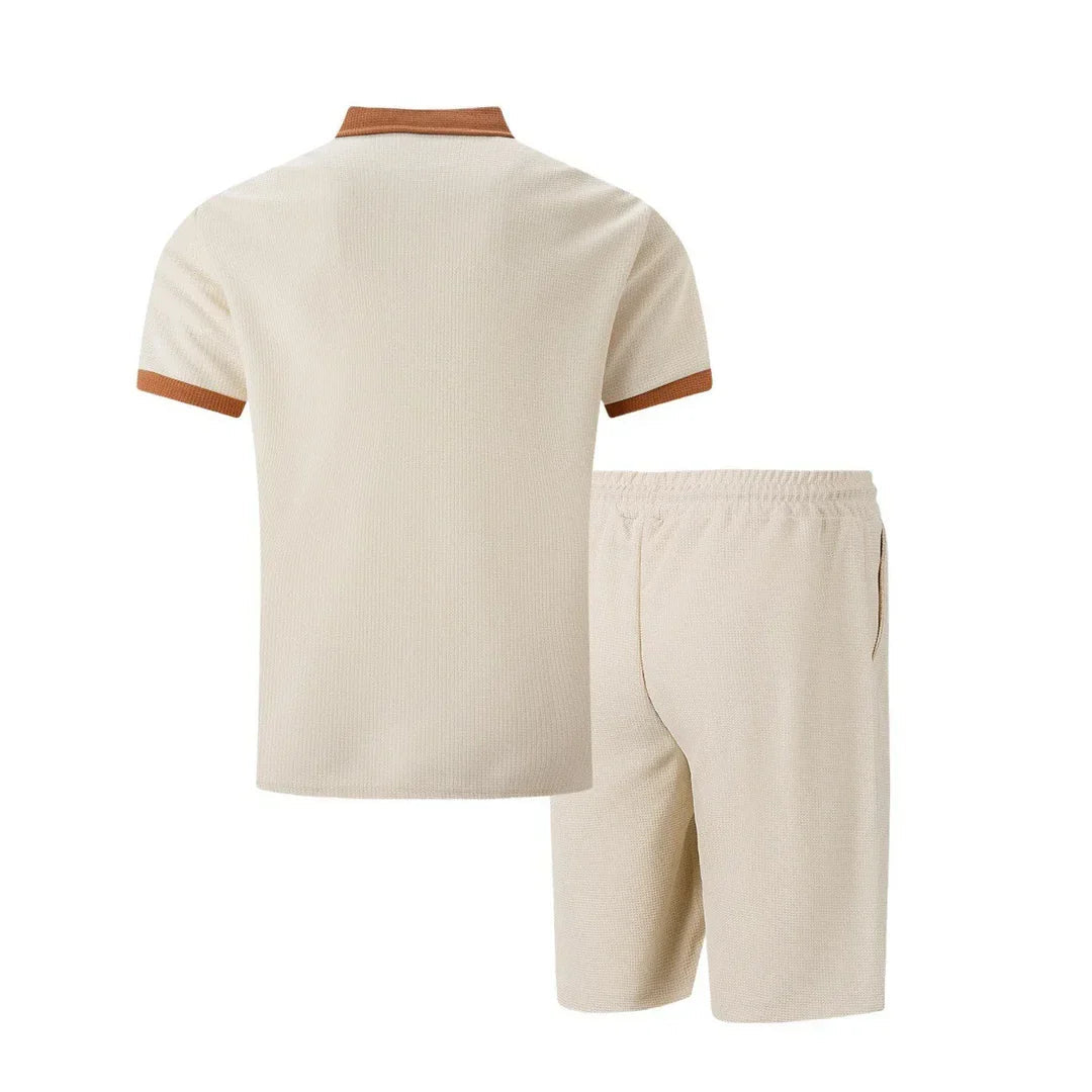 Polo Set - Waffle Blend Fabric And Breathable Movement