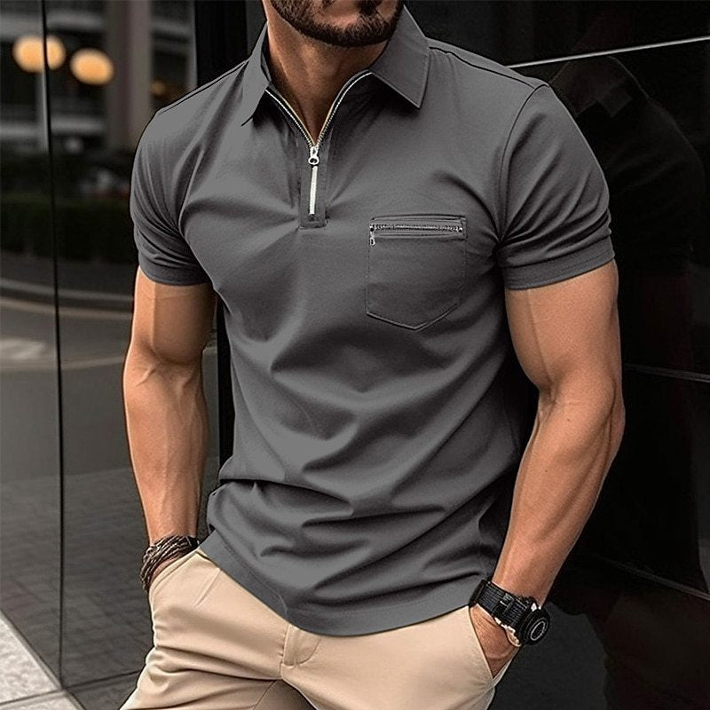 Polo Shirt – Breathable Blend Collar And Free Arm Movement