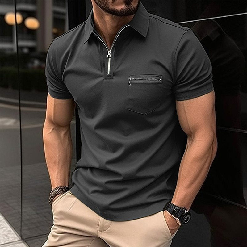 Polo Shirt – Breathable Blend Collar And Free Arm Movement