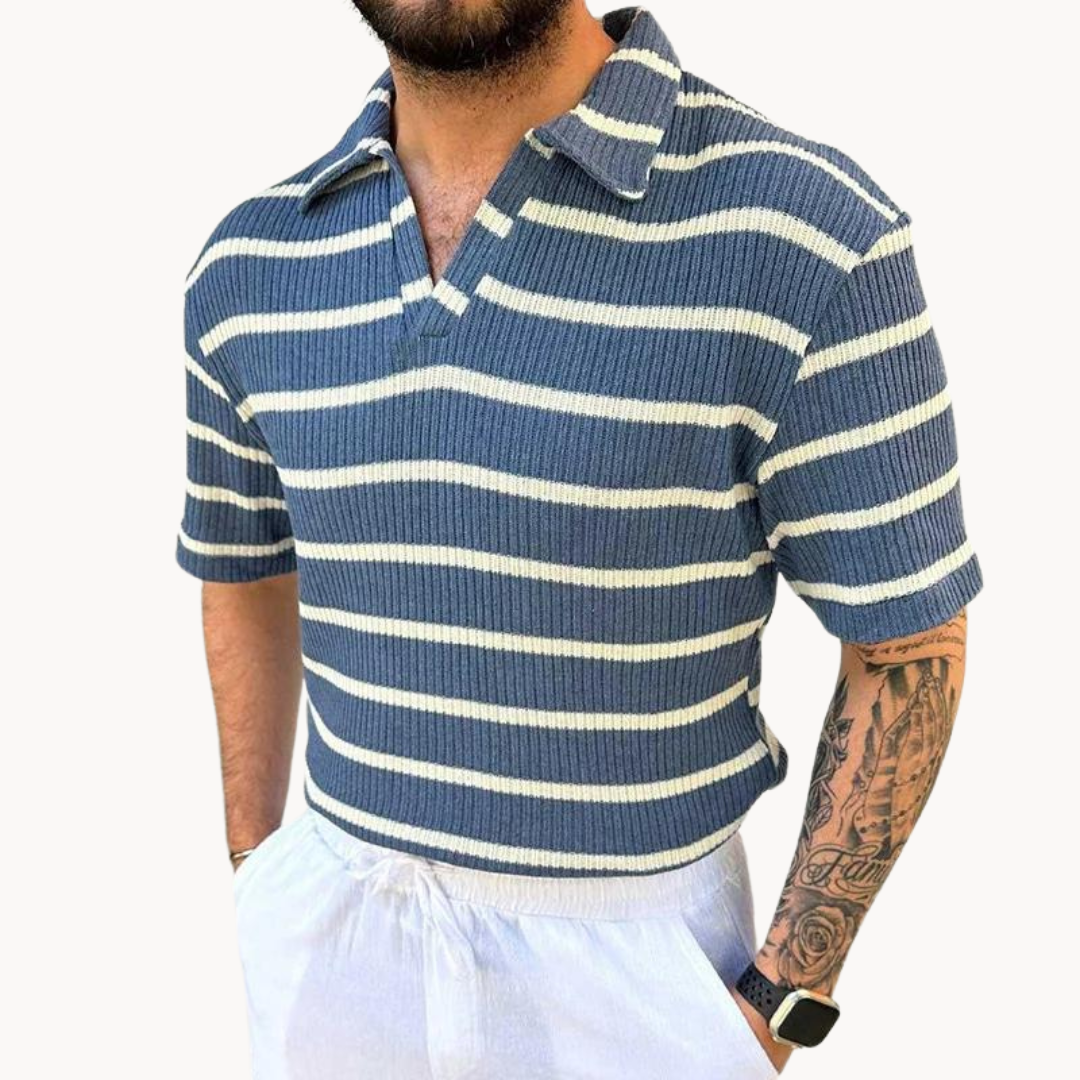 Polo Shirt - Johnny Collar And Breathable Soft Blend Fit