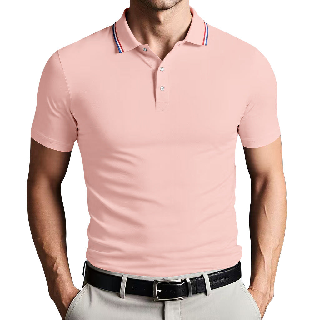 Polo Shirt - Polyester Blend Slim Shape & Breathable Fit