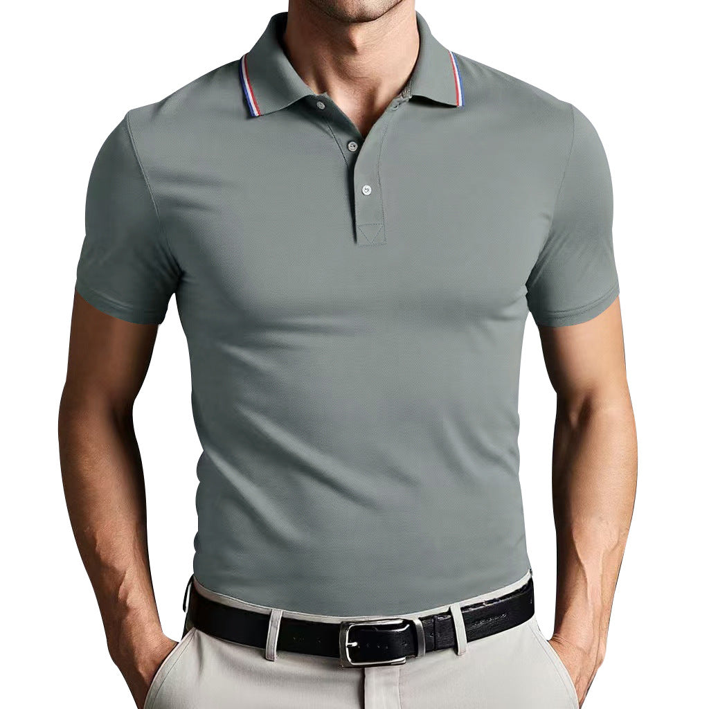 Polo Shirt - Polyester Blend Slim Shape & Breathable Fit