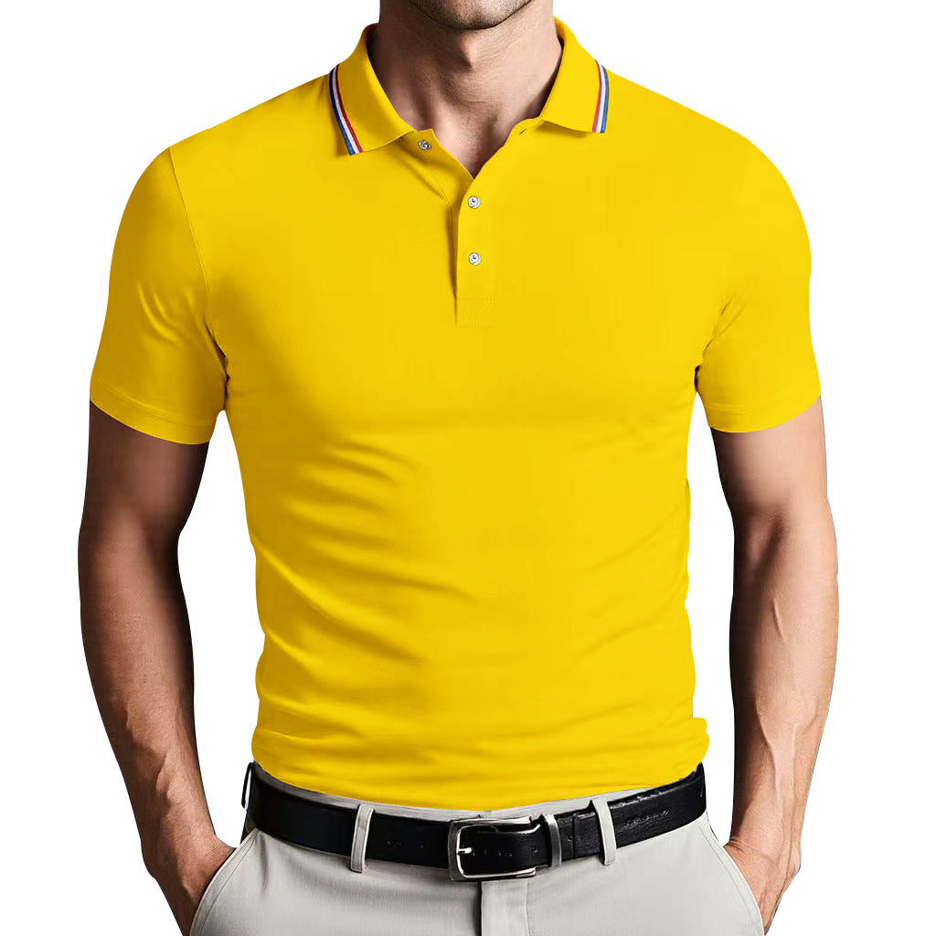 Polo Shirt - Polyester Blend Slim Shape & Breathable Fit