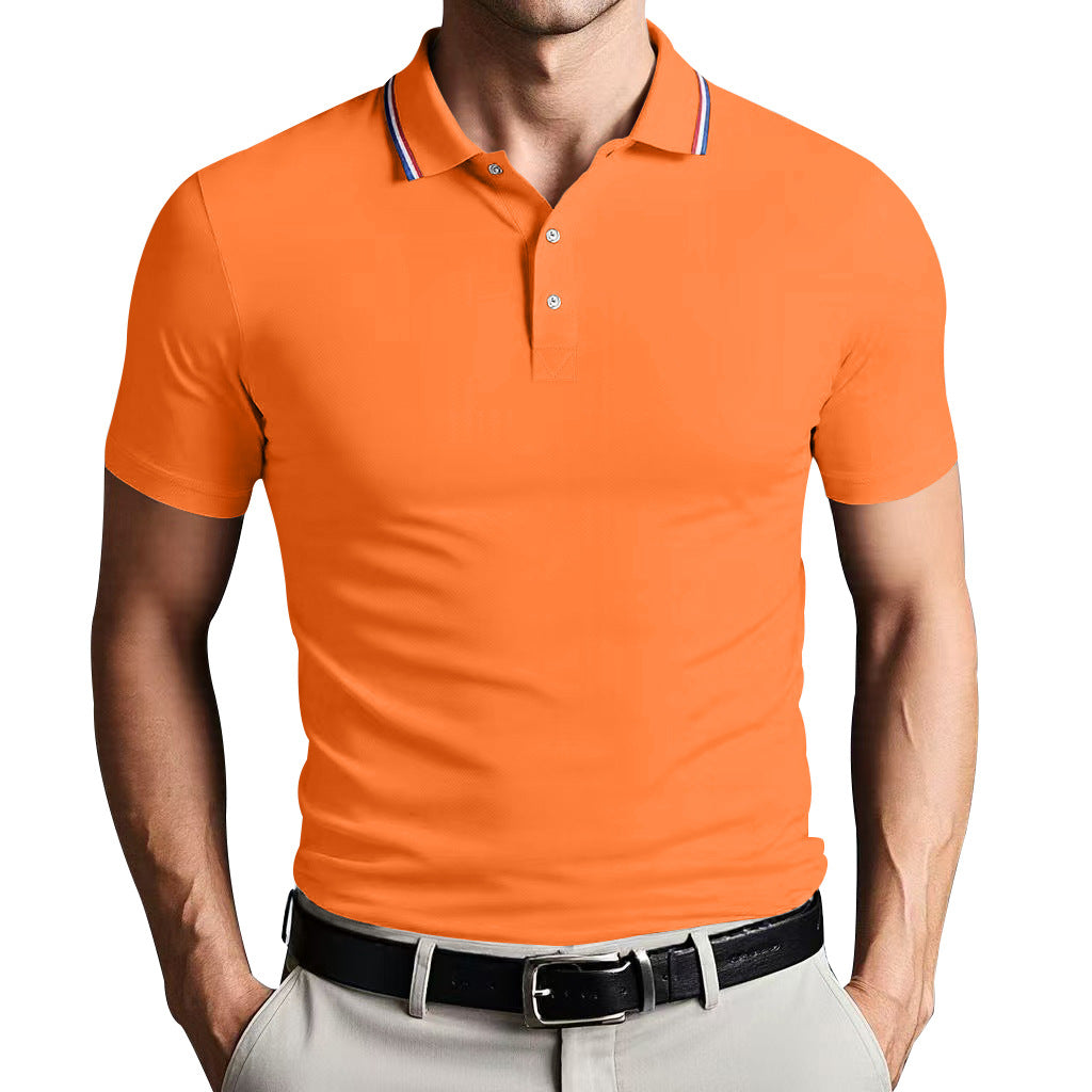 Polo Shirt - Polyester Blend Slim Shape & Breathable Fit