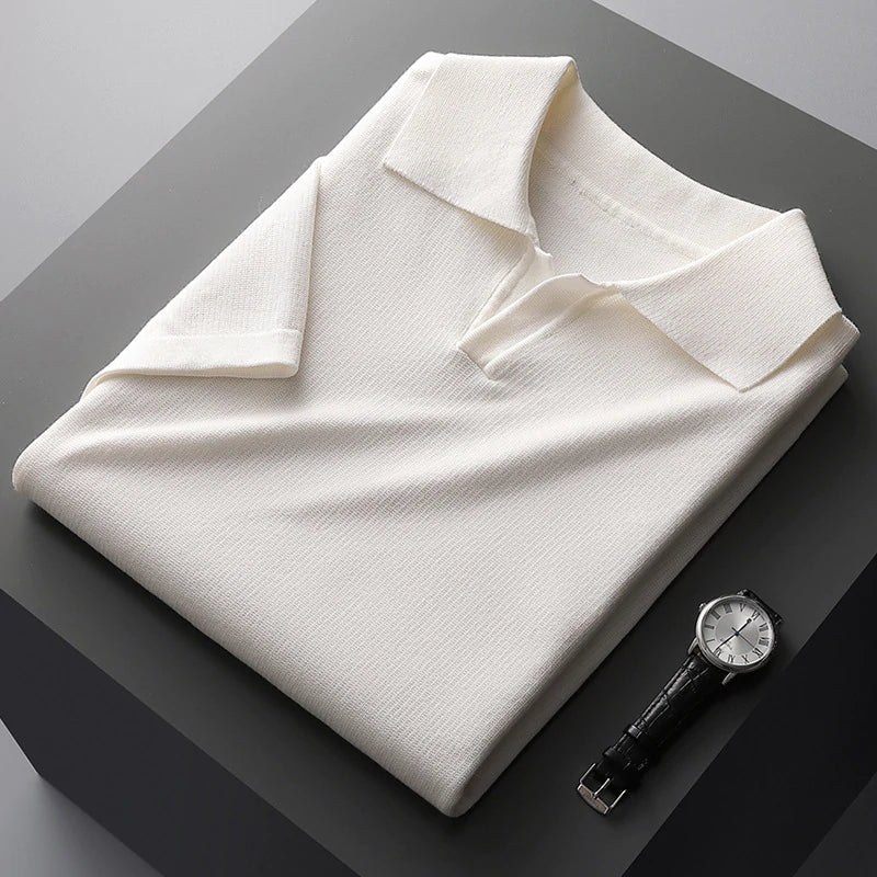 Polo Shirt - Soft Blend Johnny Collar & Easy Movement