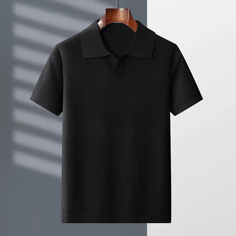 Polo Shirt - Soft Blend Johnny Collar & Easy Movement