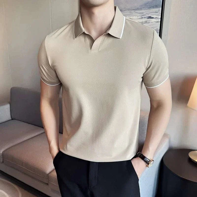 Polo Shirt – Structured Collar And Breathable Knit Design