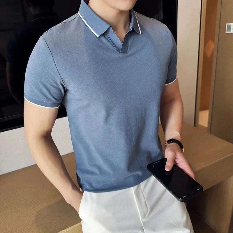 Polo Shirt – Structured Collar And Breathable Knit Design