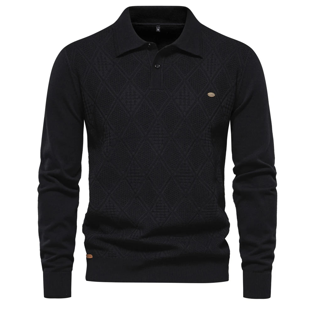 Polo Shirt - Structured Collar & Breathable Soft Blend