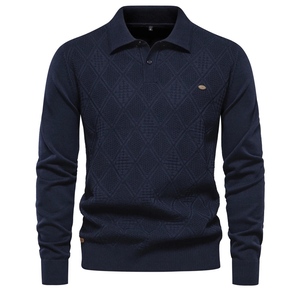 Polo Shirt - Structured Collar & Breathable Soft Blend