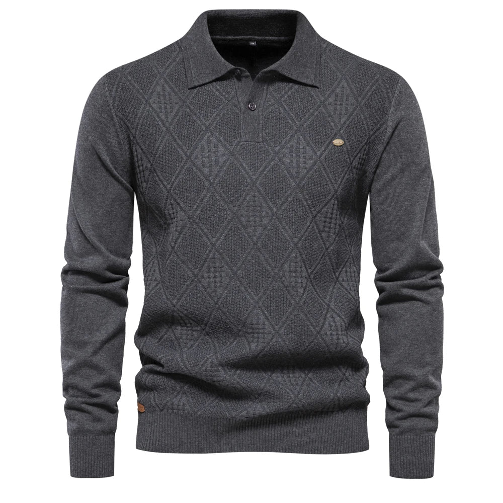 Polo Shirt - Structured Collar & Breathable Soft Blend