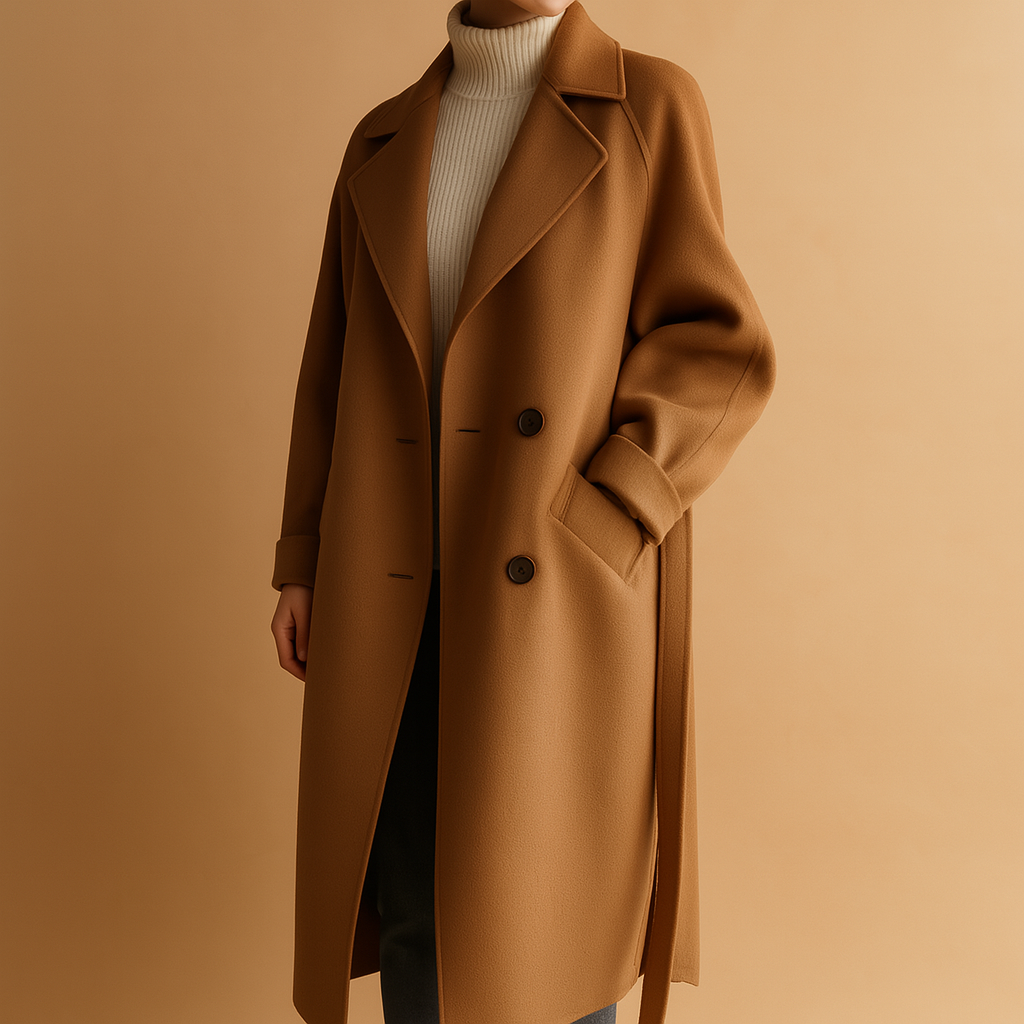 Polyester Blend Coat – Long Length And Extra Warm Lining
