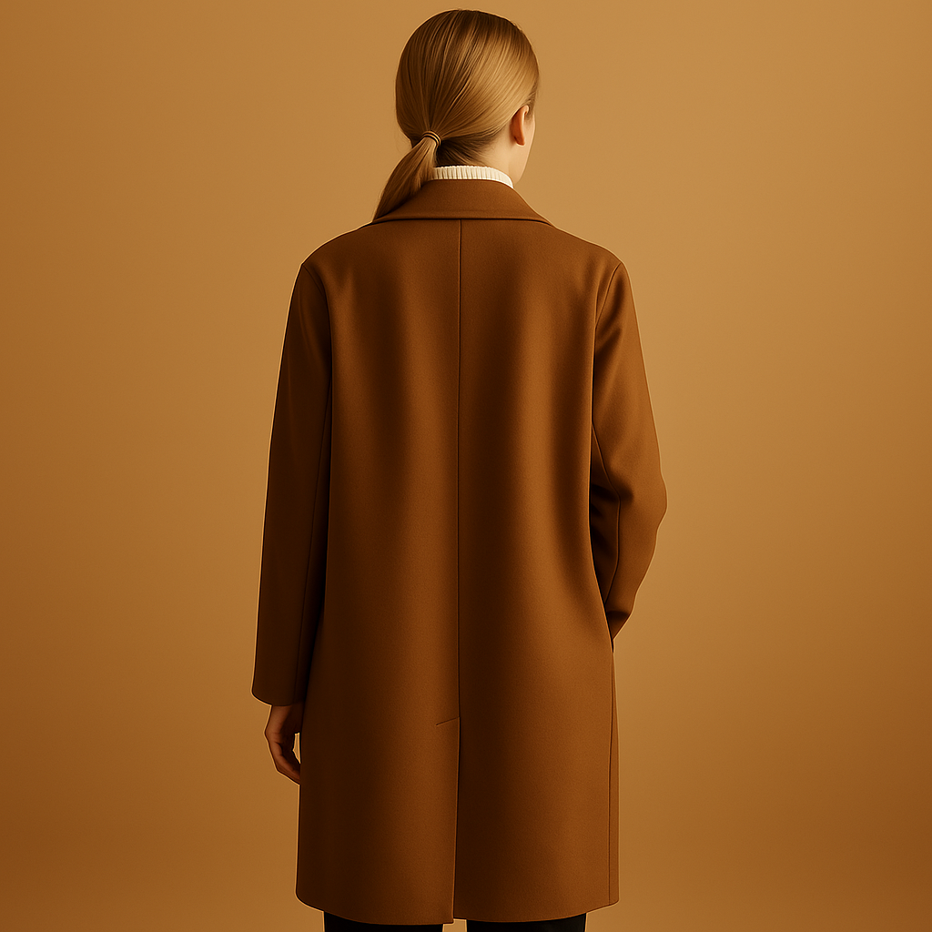 Polyester Blend Coat – Long Length And Extra Warm Lining