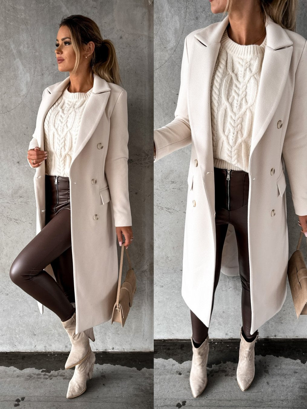 Polyester Blend Jacket – Long Cut & Heat Retention Fit