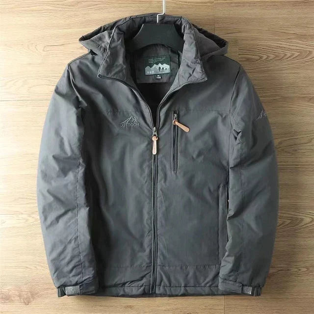 Polyester Blend Jacket - Sealed Seams And Warm Insulation