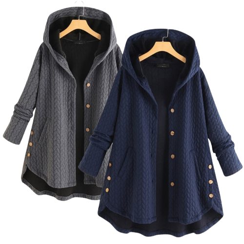 Polyester Blend Jacket - Structured Shape And Retains Heat