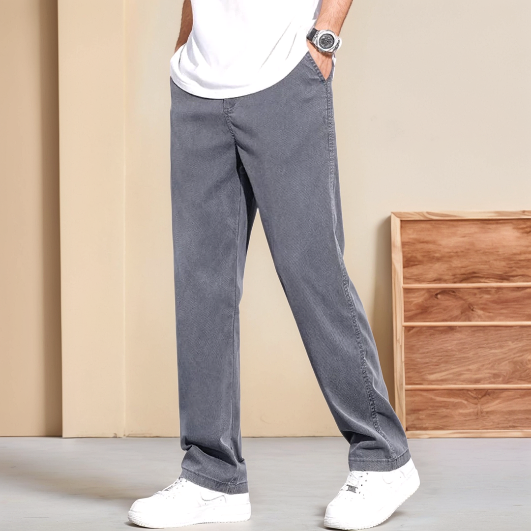 Polyester Blend Jeans - Relaxed Seat And Easy Movement