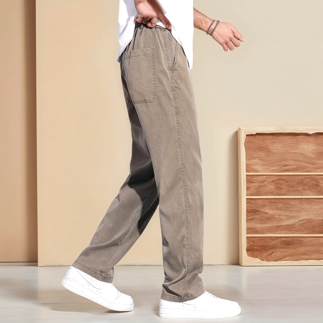 Polyester Blend Jeans - Relaxed Seat And Easy Movement