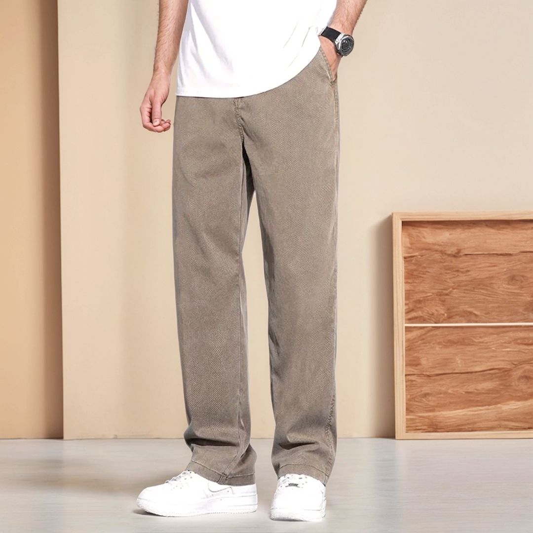 Polyester Blend Jeans - Relaxed Seat And Easy Movement