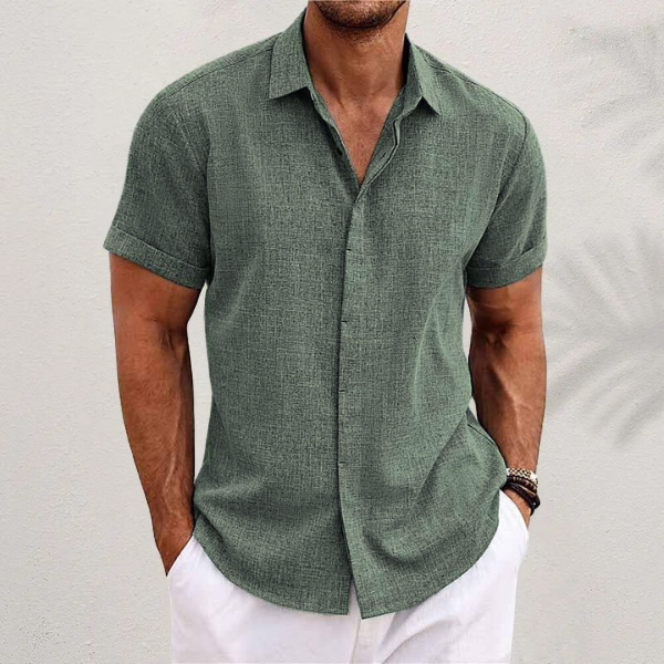 Polyester Blend Shirt - Short Sleeve & Breathable Airflow
