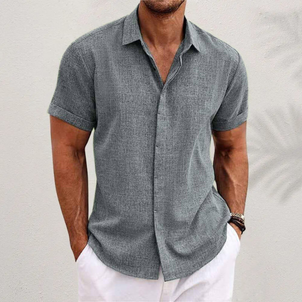 Polyester Blend Shirt - Short Sleeve & Breathable Airflow