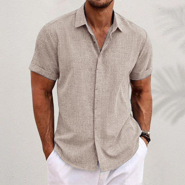 Polyester Blend Shirt - Short Sleeve & Breathable Airflow