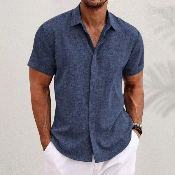 Polyester Blend Shirt - Short Sleeve & Breathable Airflow