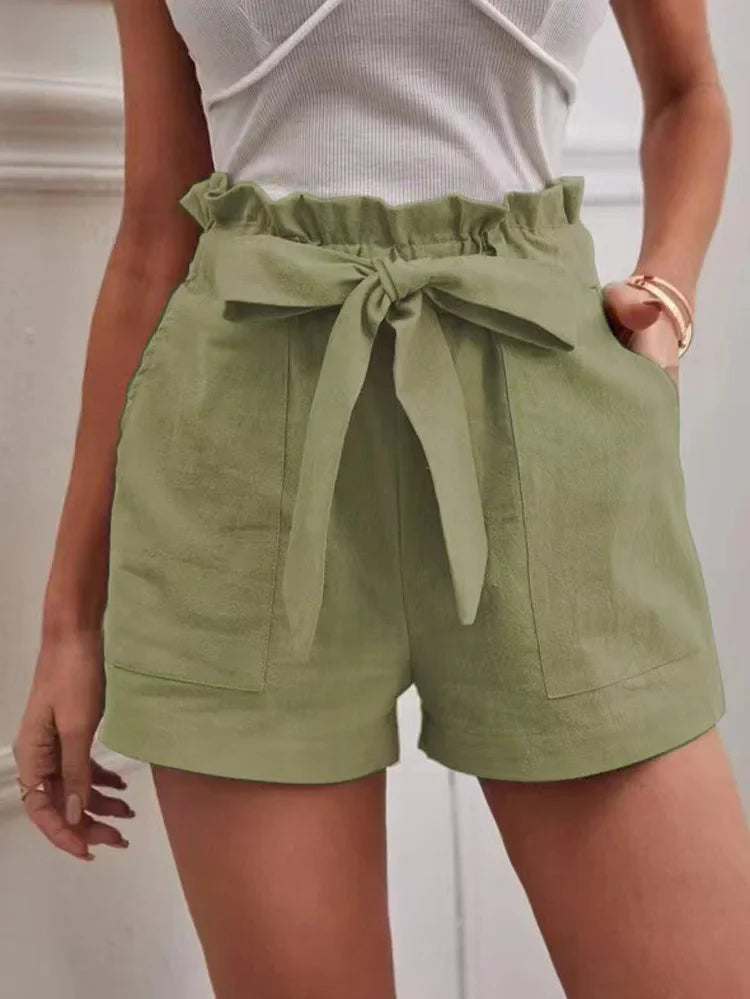 Polyester Blend Shorts - Drawstring Waist And Airflow Fit