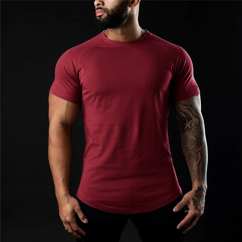 Polyester Blend T Shirt – Slim Short Sleeve & Neat Shape