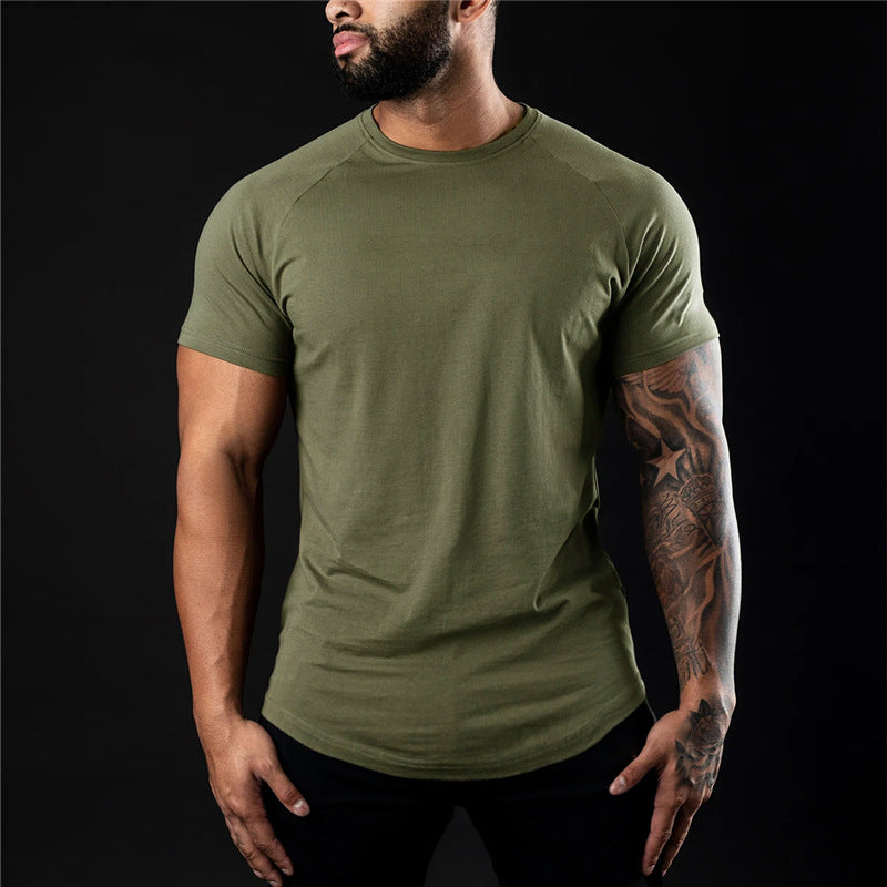 Polyester Blend T Shirt – Slim Short Sleeve & Neat Shape