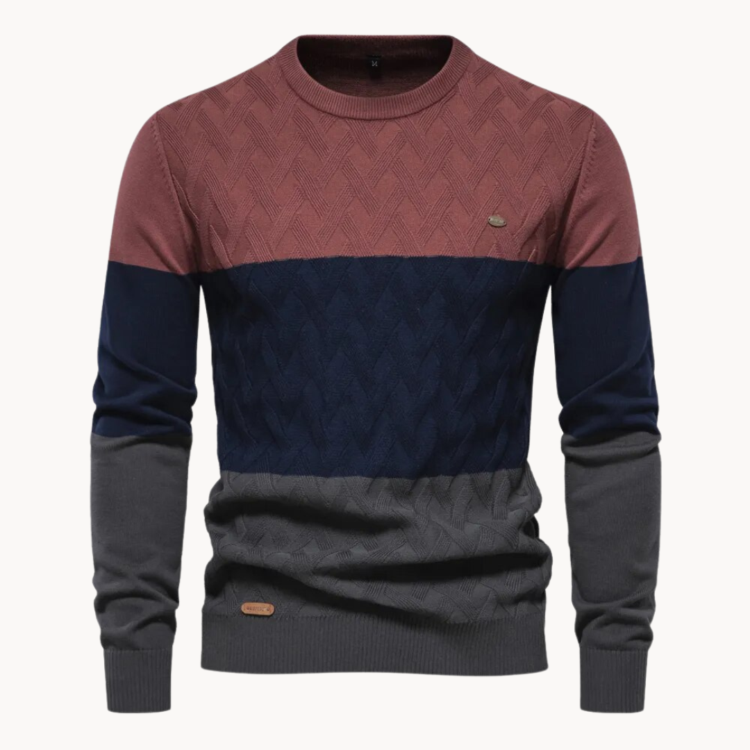 Pullover - Intricate Knit Structure & Warm Breathable Fit
