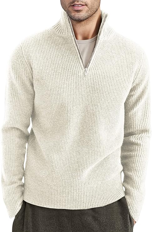 Quarter Zip Pullover – Shaped Collar & Easy Movement