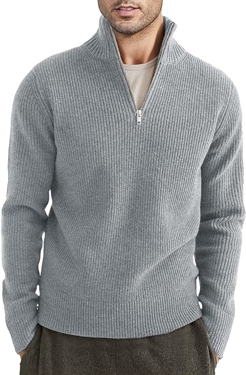 Quarter Zip Pullover – Shaped Collar & Easy Movement