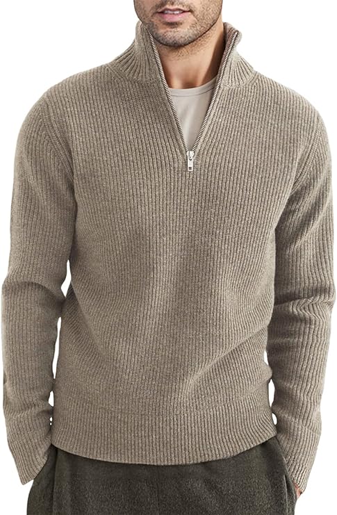 Quarter Zip Pullover – Shaped Collar & Easy Movement
