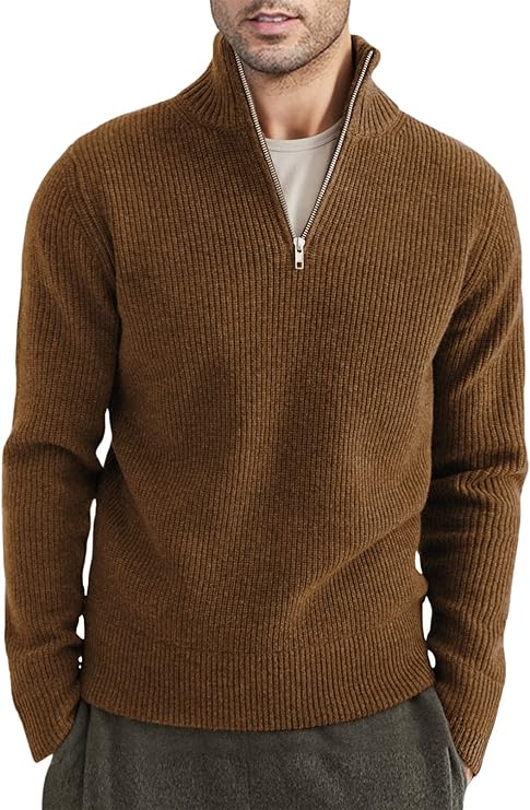 Quarter Zip Pullover – Shaped Collar & Easy Movement