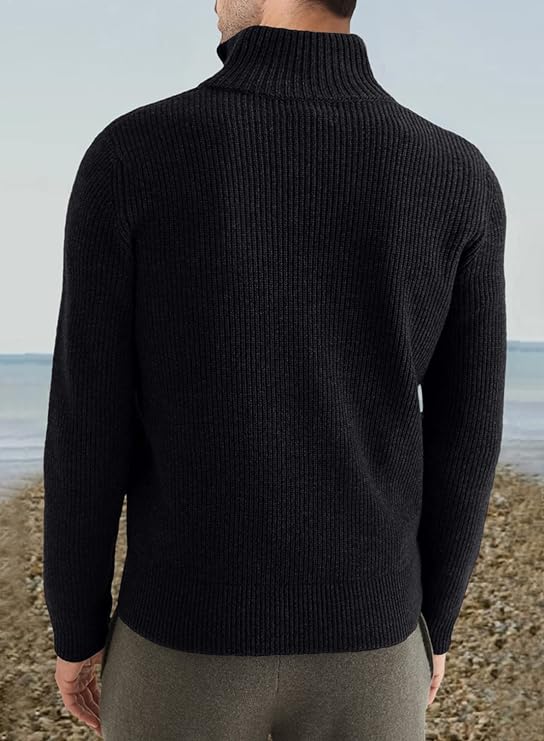 Quarter Zip Pullover – Shaped Collar & Easy Movement