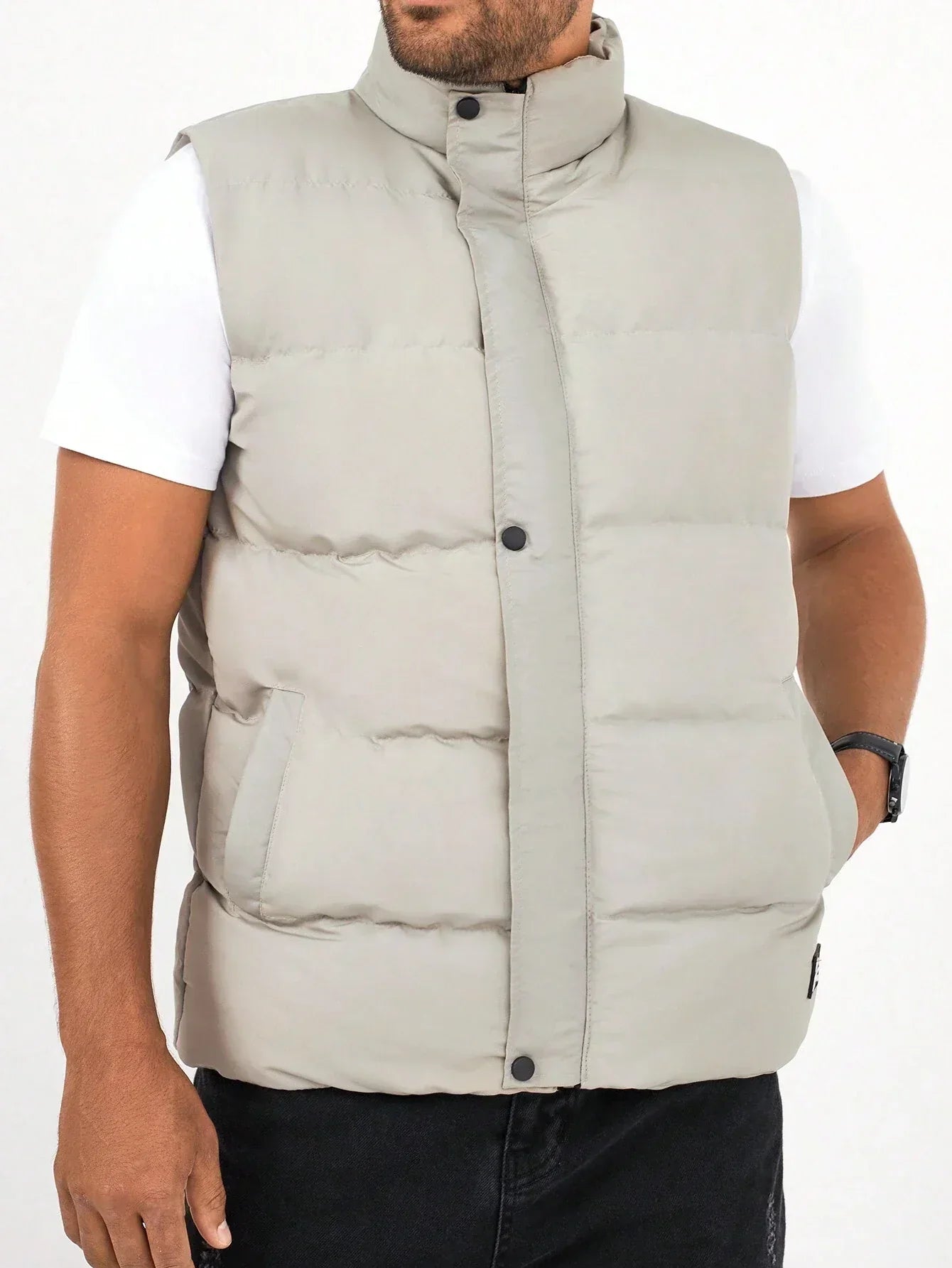 Quilted Gilet - Zipper Front & Breathable Torso Warmth