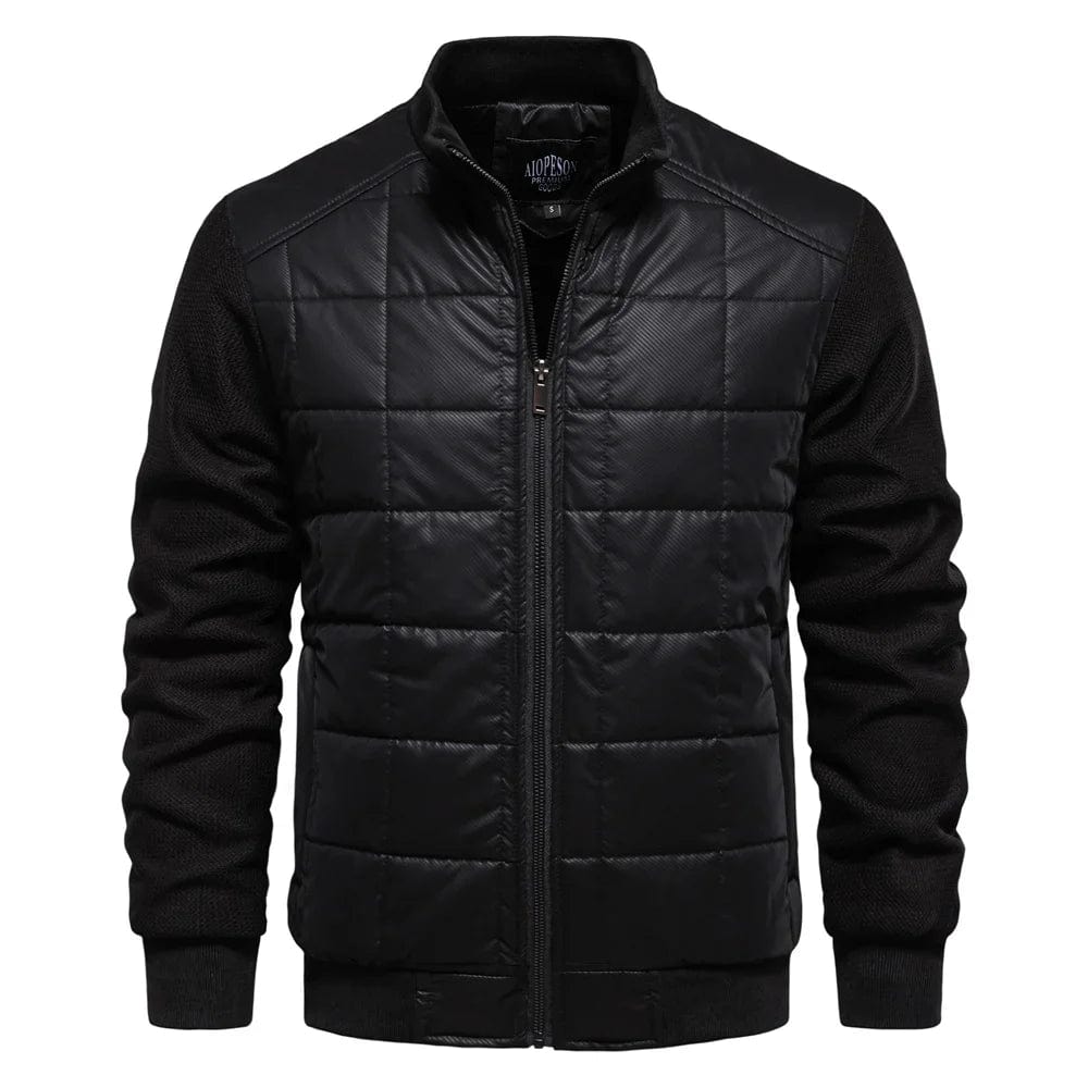 Quilted Jacket – Padded Front & Light Thermal Support