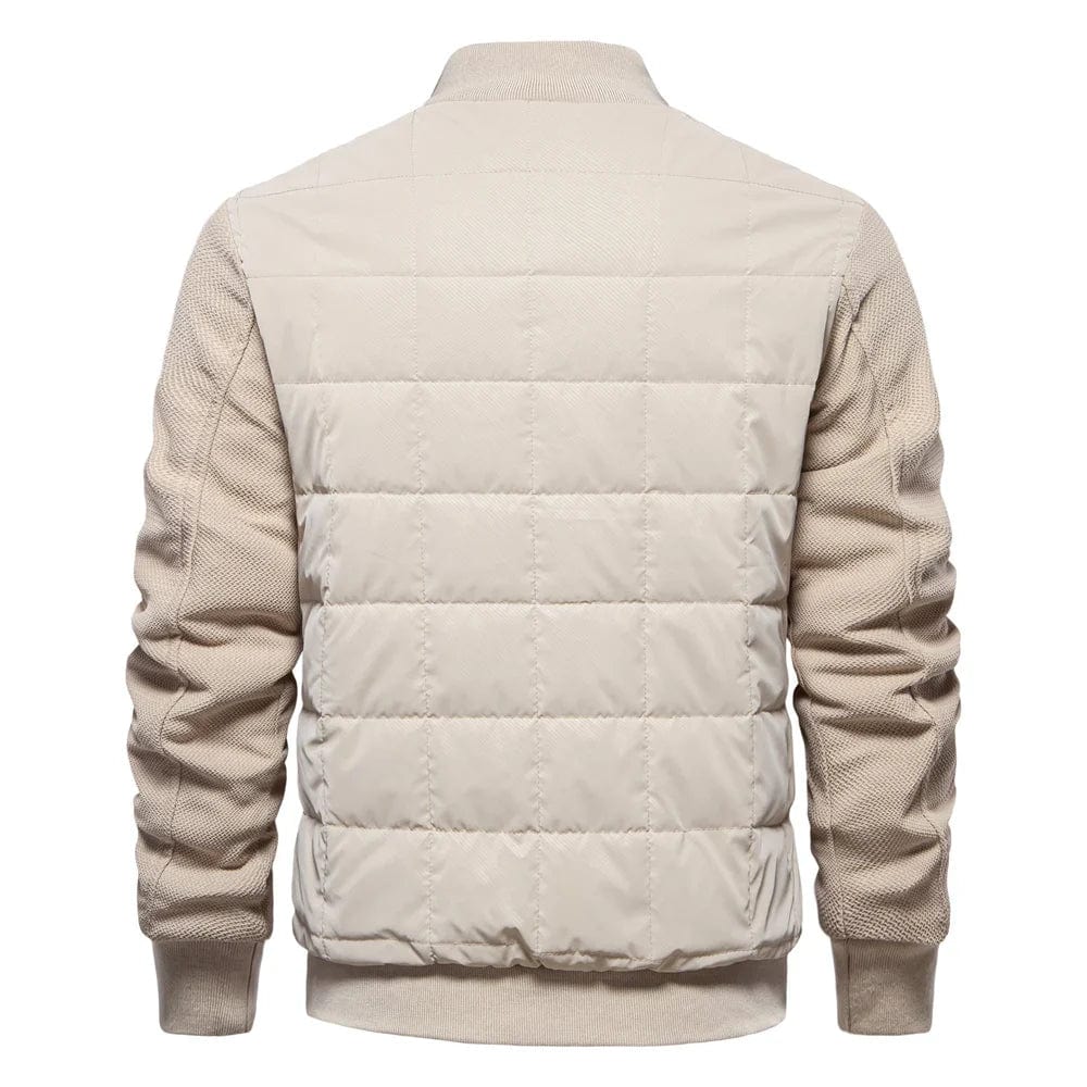 Quilted Jacket – Padded Front & Light Thermal Support