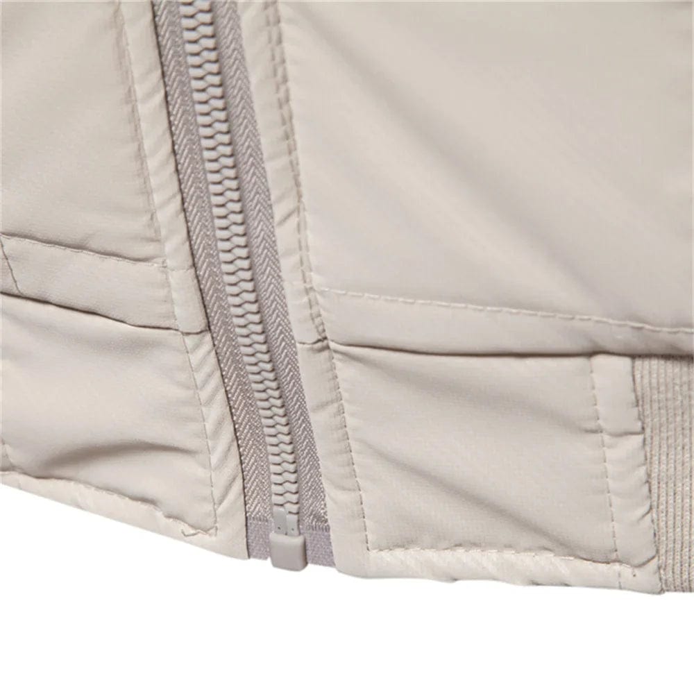 Quilted Jacket – Padded Front & Light Thermal Support