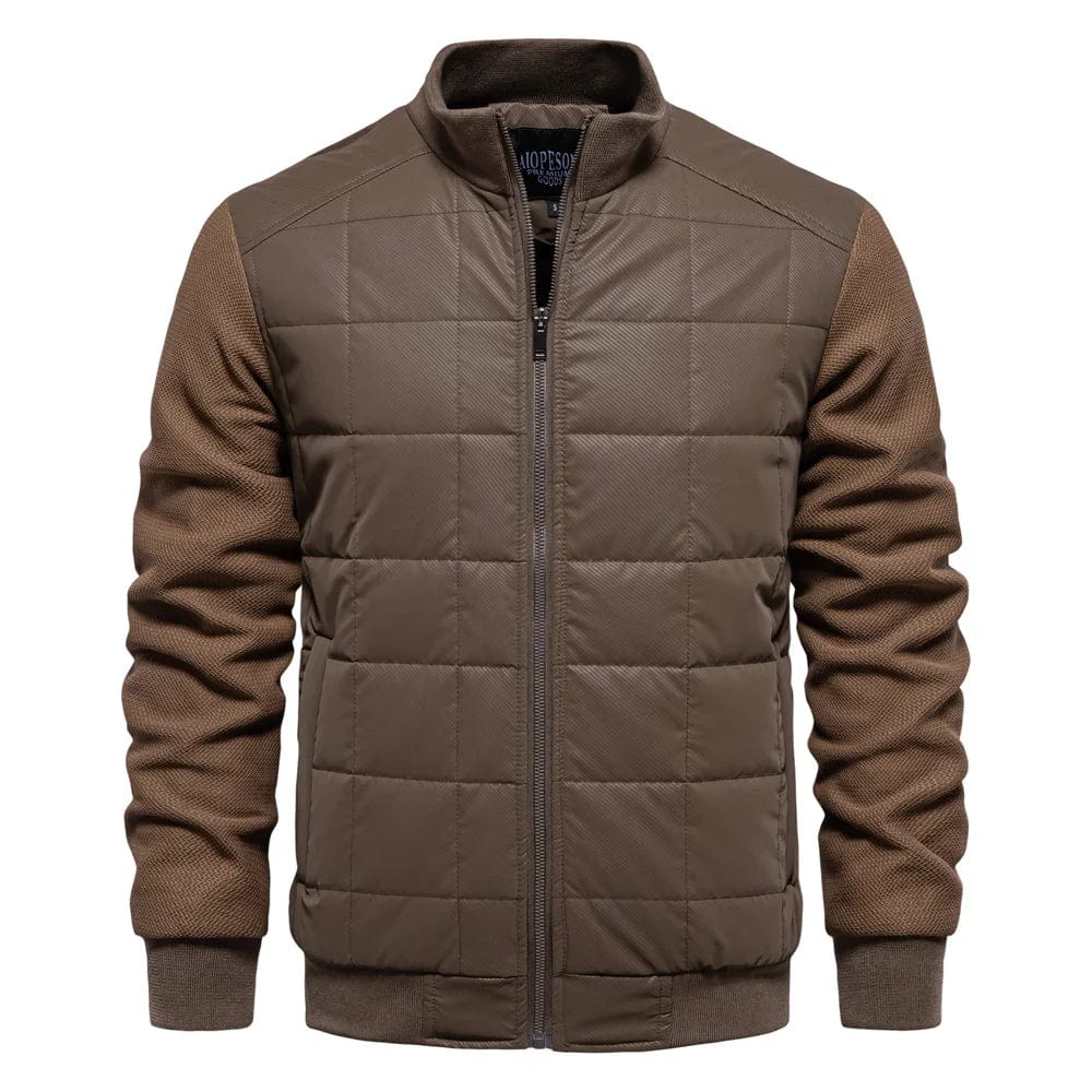 Quilted Jacket – Padded Front & Light Thermal Support
